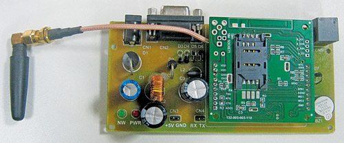 图4:SIM300 GSM modem