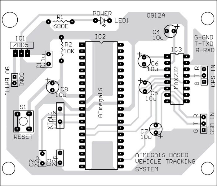 图6:PCB的组件布局