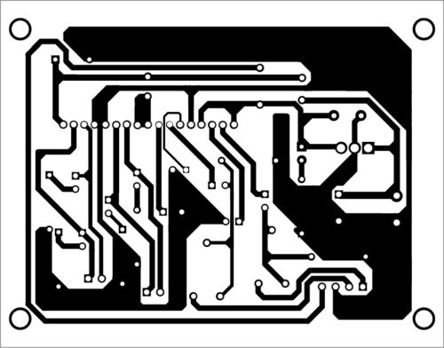 PCB布局2通道音频放大器