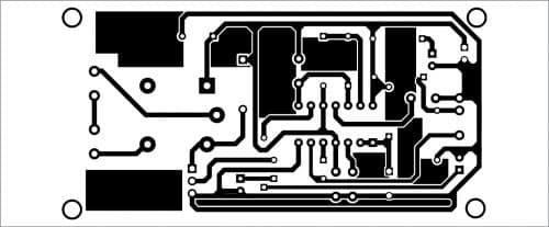 无触点门铃的PCB布局