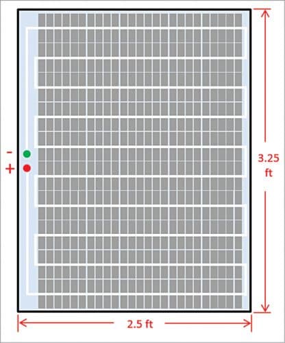聚合物面板II型,适用于垂直安装